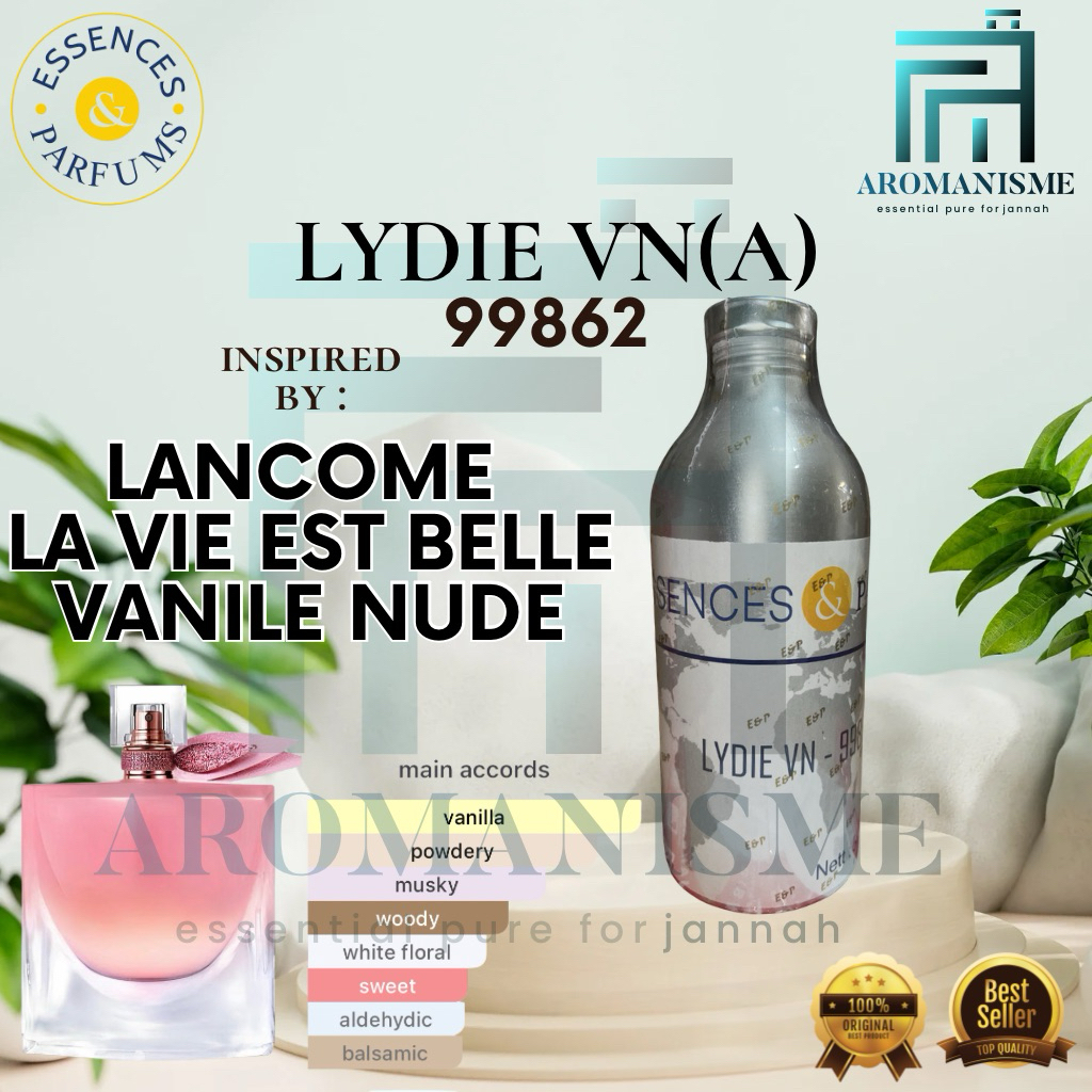 Bibit Parfum Belle Vanile Nude Lankom By Essences Lydie VN A 50ml / 100ml