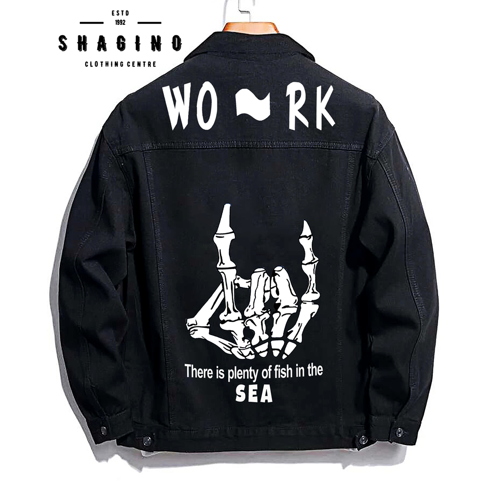 Shagin0 | Jaket Jeans Terbaru / Jaket Pria / Jaket Pria Keren / Jaket Jeans Pria Korean Style / Jake
