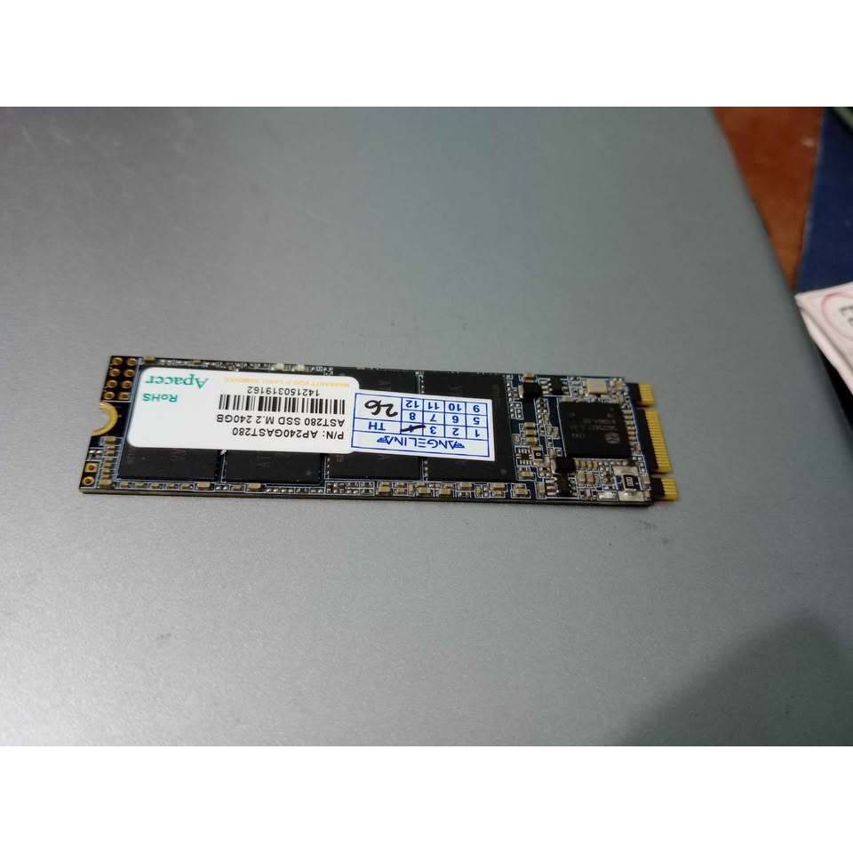 ssd m2 sata 240gb merk apacer kondisi masih 99%
