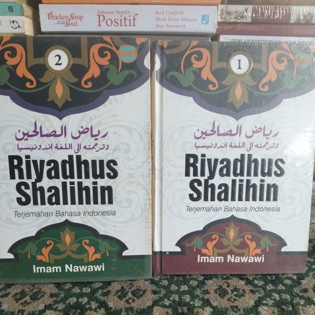 2 BUKU RIYADHUS SHALIHIN IMAM NAWAWI JILID 1 DAN 2