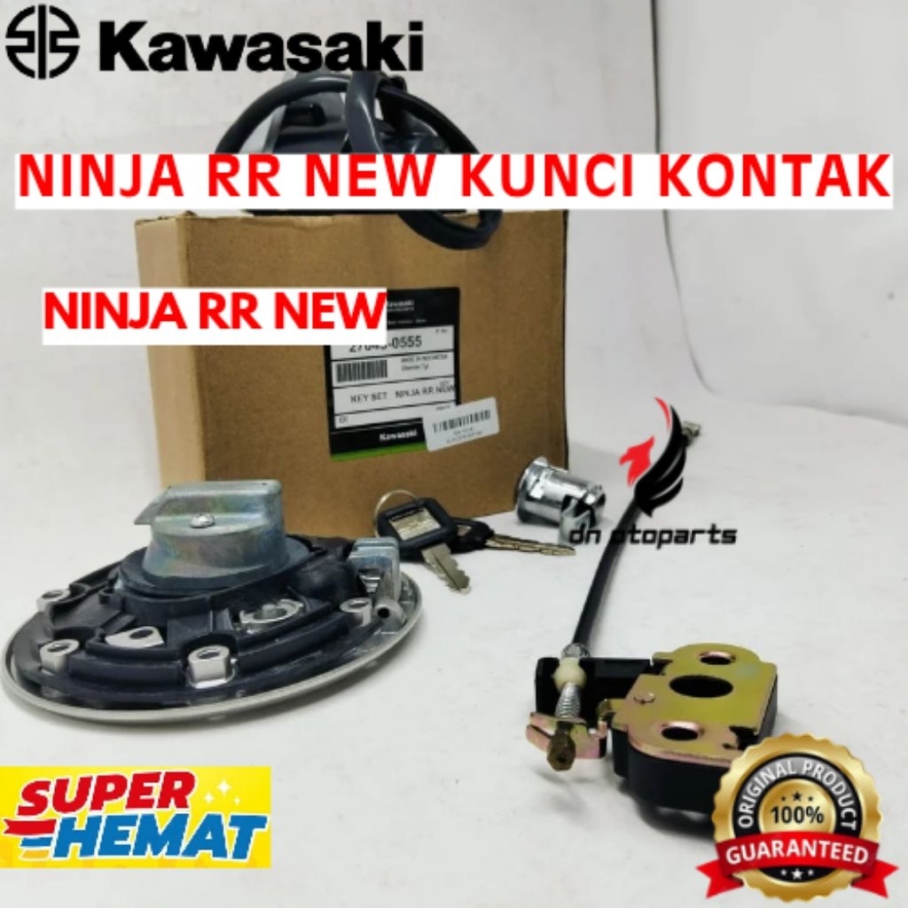 KUNCI KONTAK ORIGINAL KAWASAKI KODE NINJA RR, KUNCI KONTAK NINJA RR NEW









