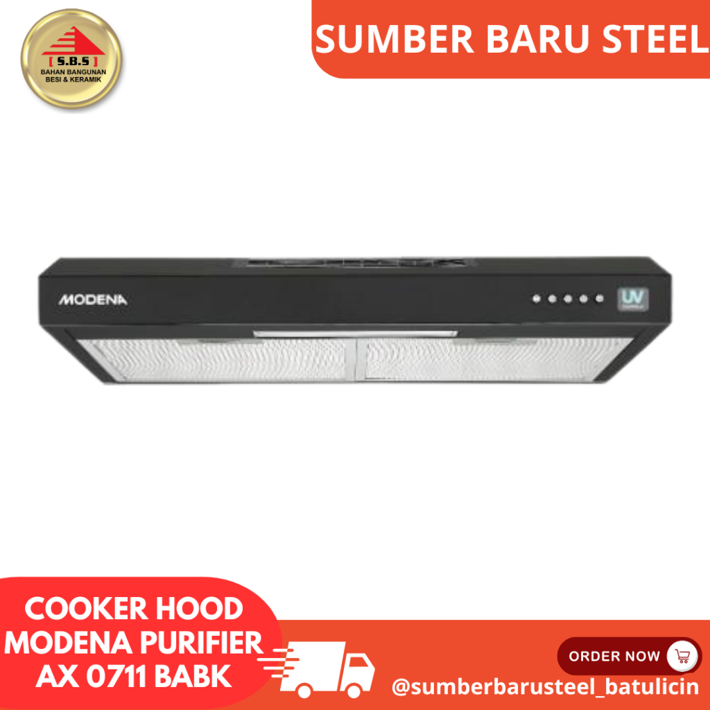 COOKER HOOD MODENA PURIFIER AX 0711 BABK
