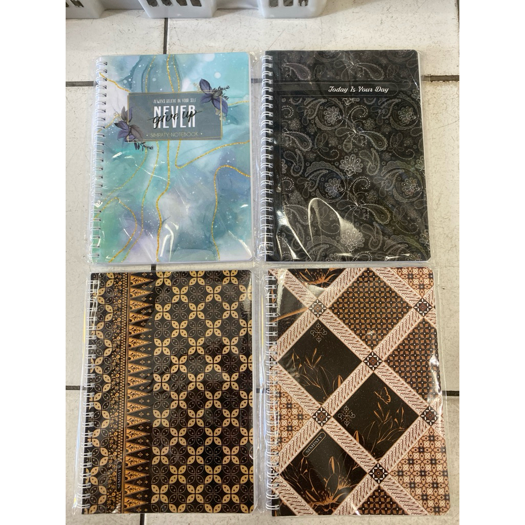 Buku Spiral A5 Simpaty / Buku Catatan / Notes