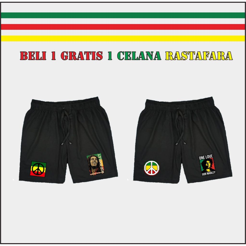 Celana Jogging Bob Marley reggae GRATIS 1 pcs