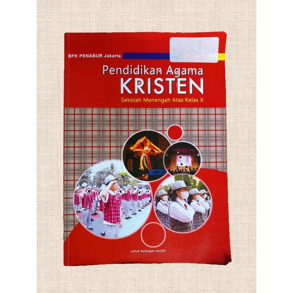 [PRELOVED ORI] Pendidikan Agama Kristen SMA Kelas 10 BPK PENABUR Jakarta