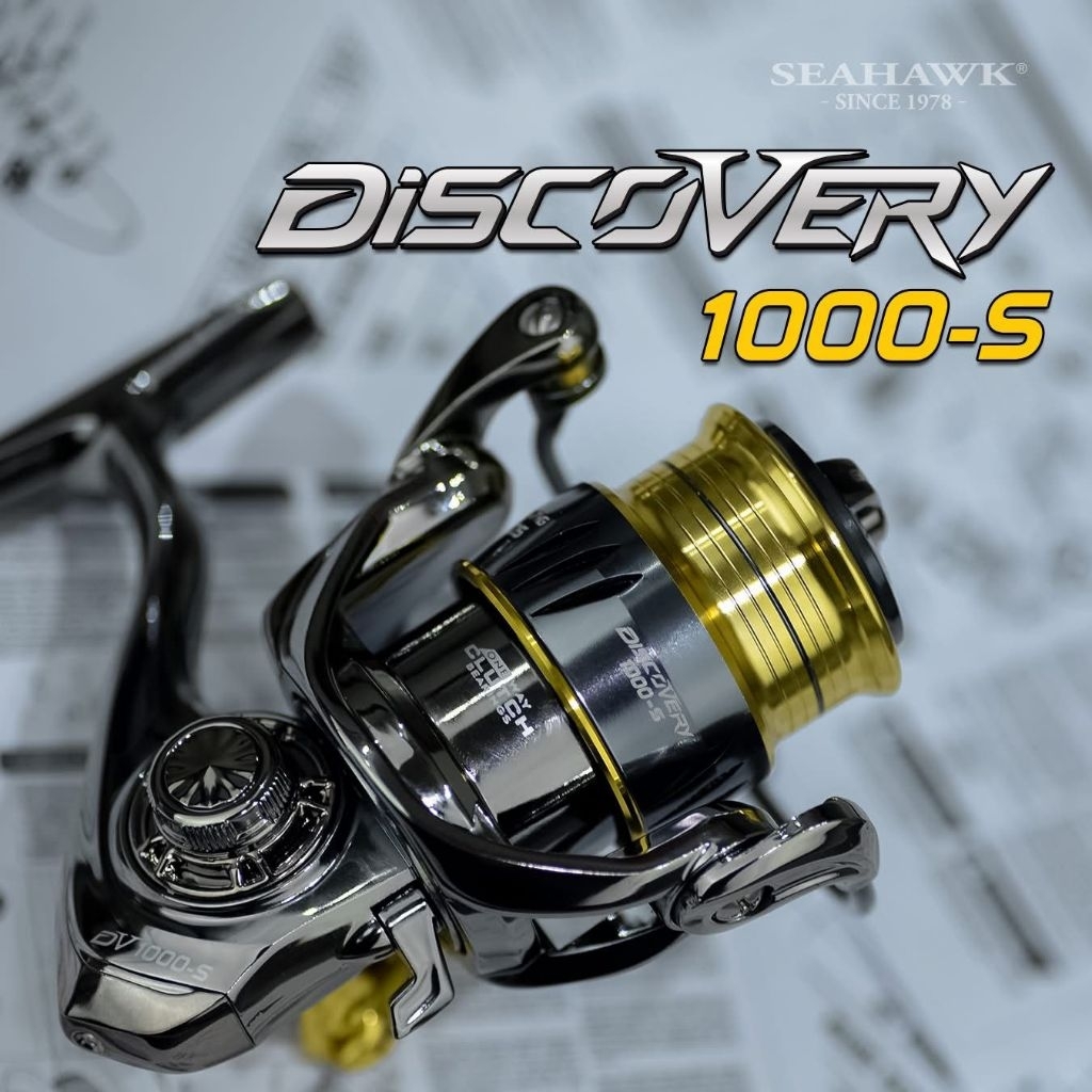 SEAHAWK Reel Spinning Discovery 1000S - Shallow Spool