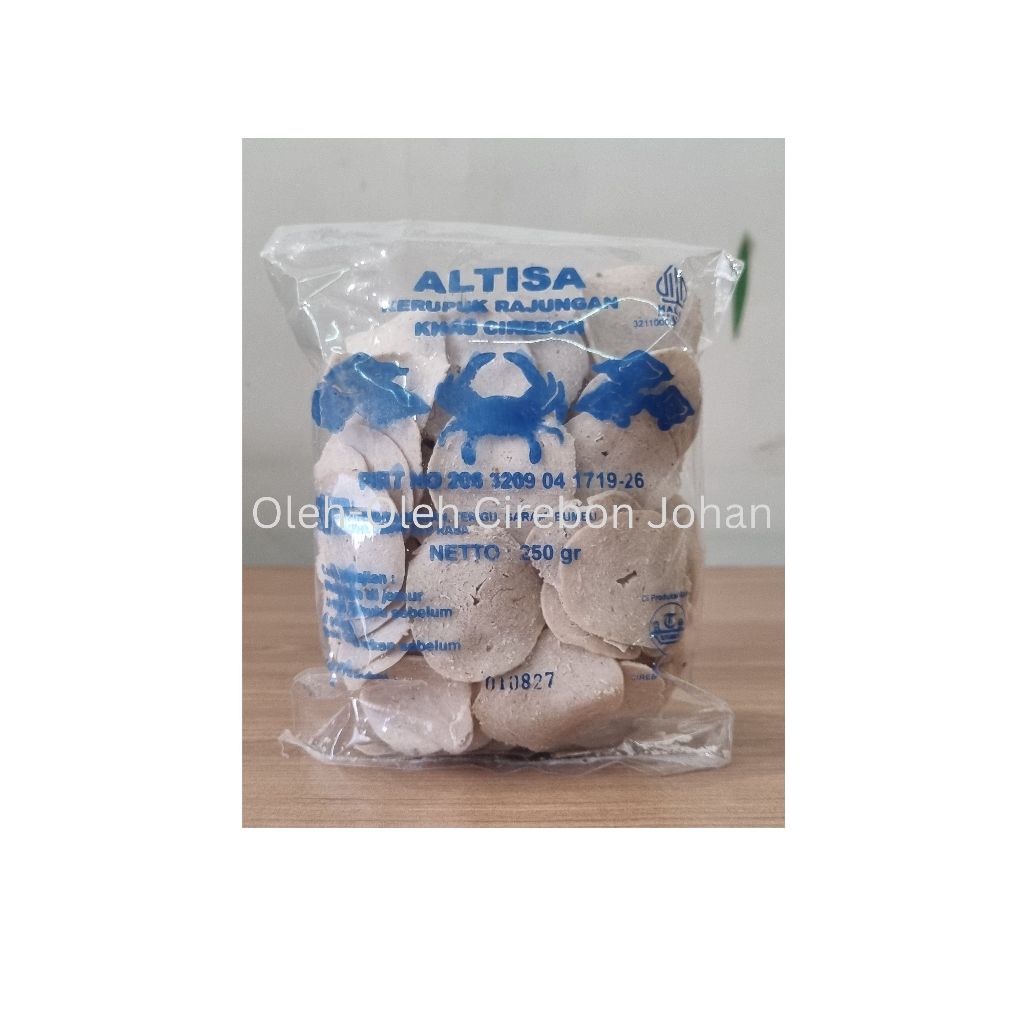 Kerupuk Rajungan " ALTISA " - Kerupuk Rajungan Khas Cirebon