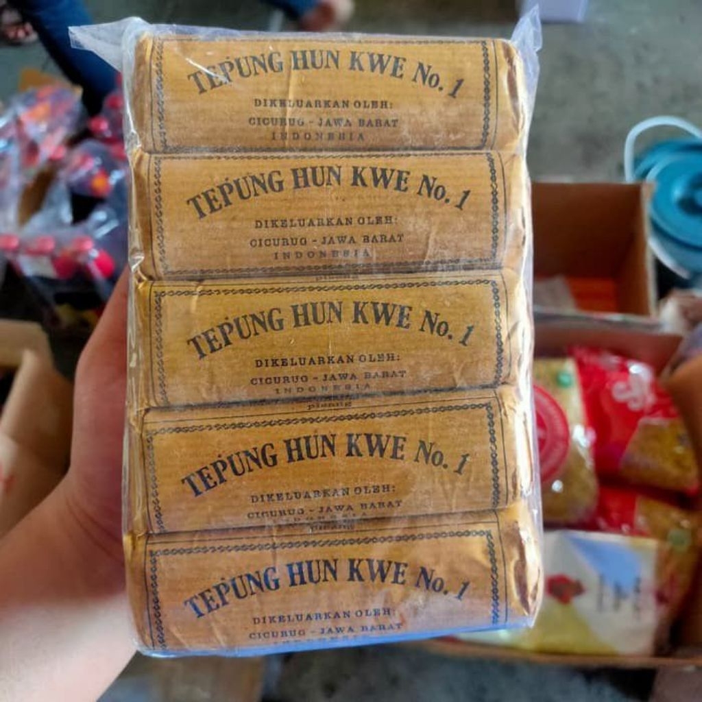 Tepung Hun Kue / Hunkue / Hunkwe Teratai (100gr) ISI 10PCS (1kg) / Tepung hunkwe no 1