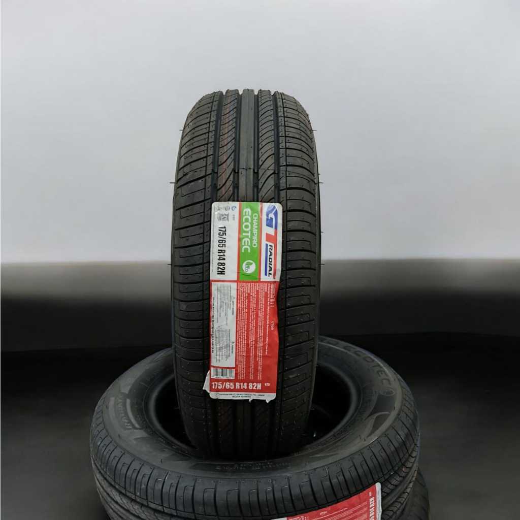 BAN MOBIL TUBLES MURAH GT RADIAL CHAMPIRO ECOTEC 175 65 R14 BAN RADIAL MURAH RING 14
