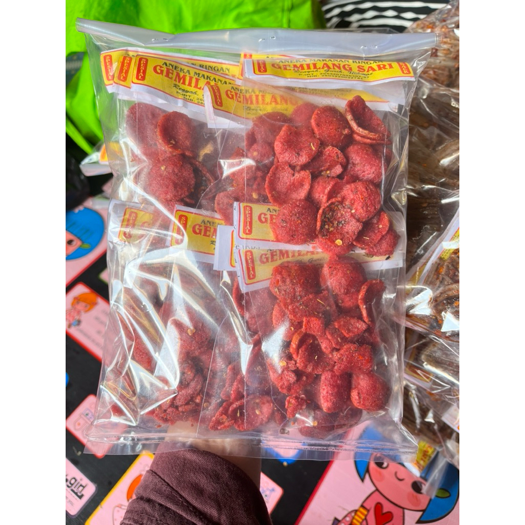 SOSRENG / SOSIS GORENG kemasan 1000 isi 12 pcs{ GEMILANG SARI SNACK }