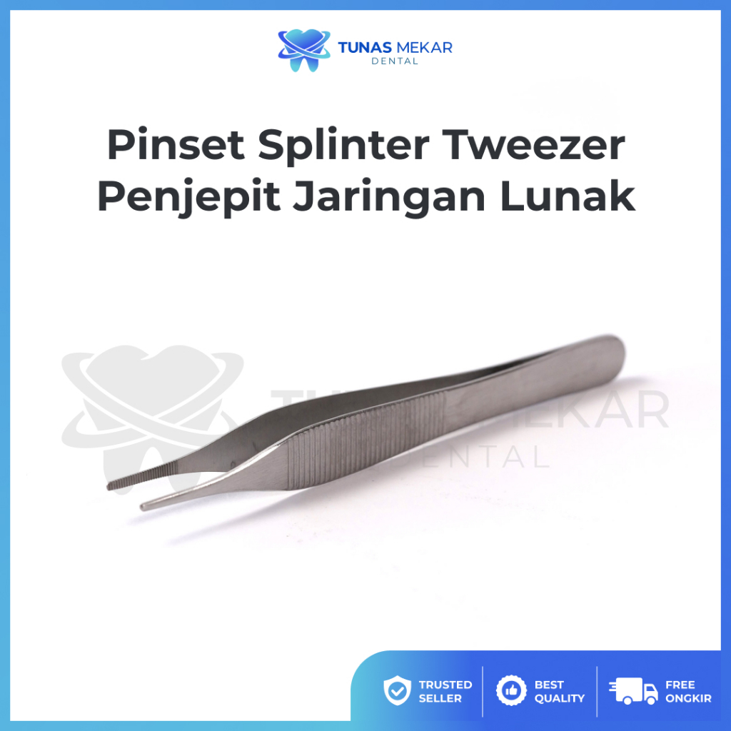 Pinset Pingset Splinter Tweezer Penjepit Jaringan Lunak