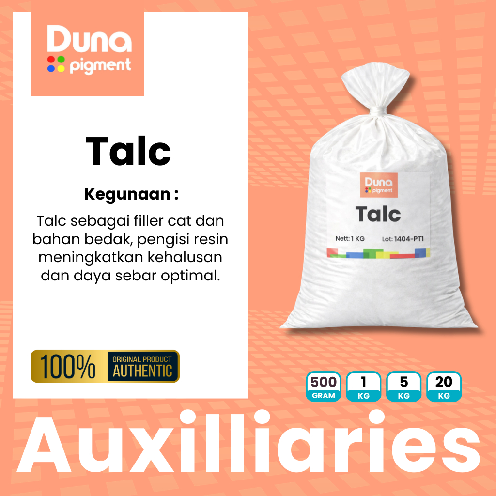 Talc Powder / Talk Bubuk Resin