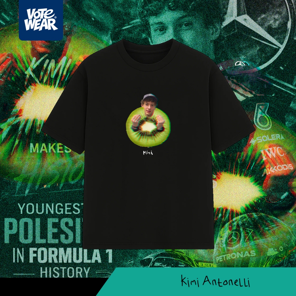 Kaos F1 Kimi Antonelli Mercedes Bootleg