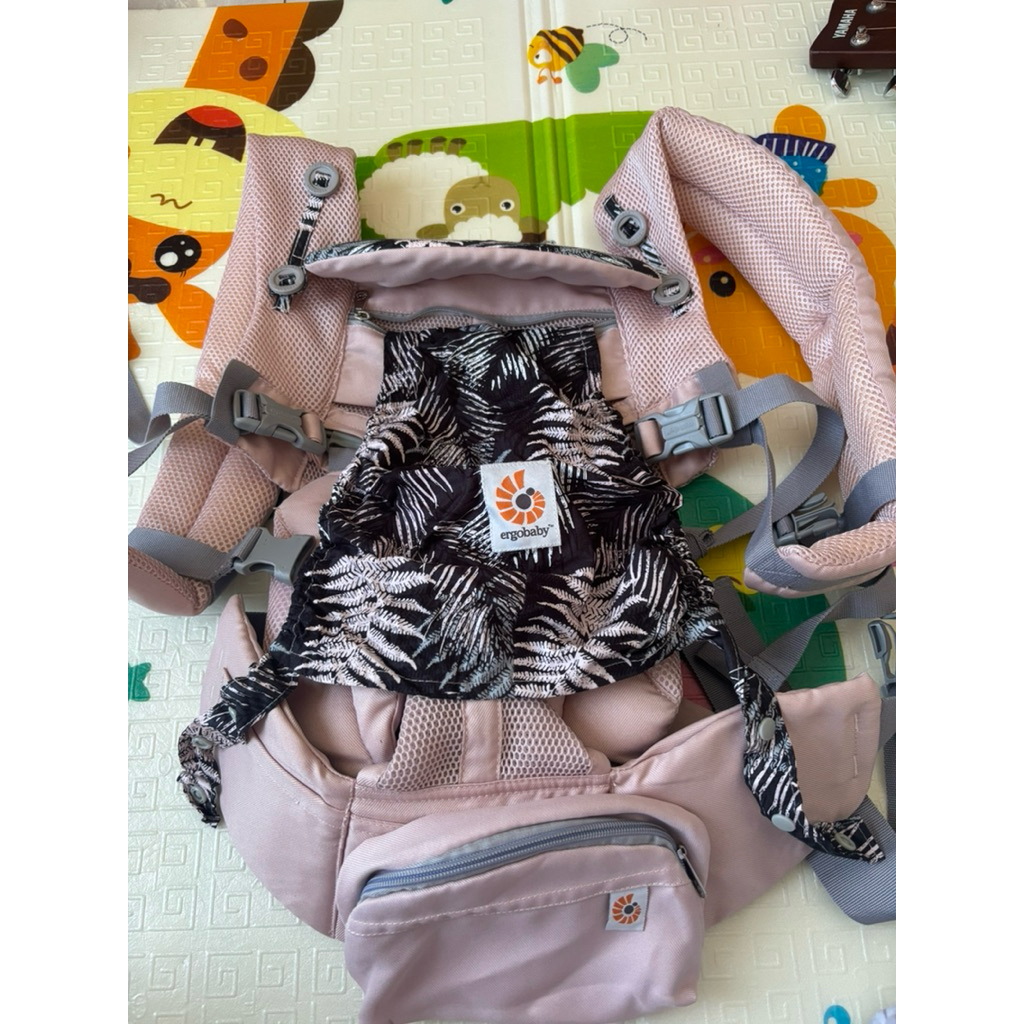 Prelove Ergobaby Omni Breeze Baby Carrier Pink Quartz (mirror)