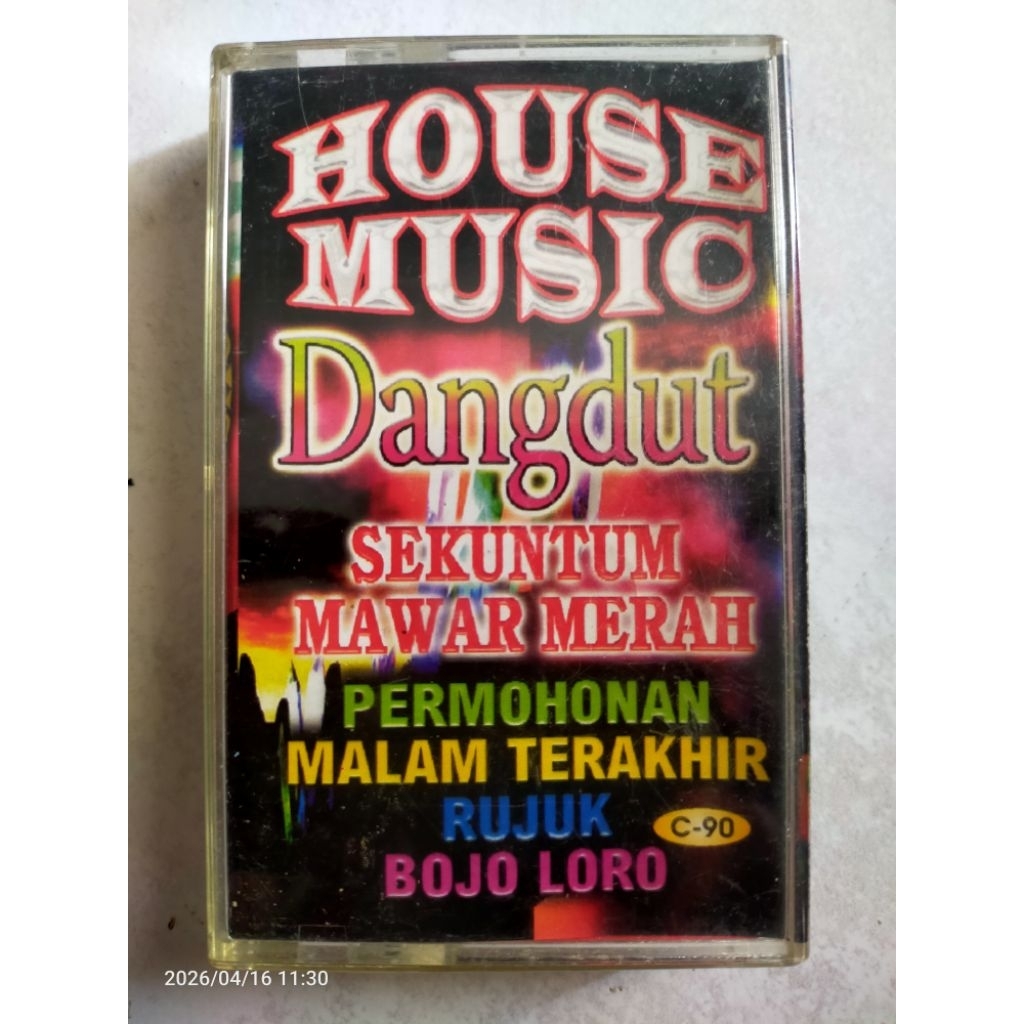 kaset pita jadul HOUSE MUSIC DANGDUT