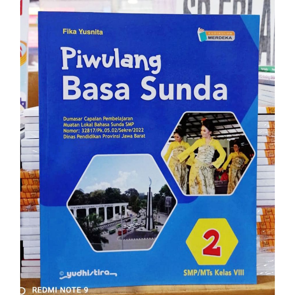 Buku Piwulang Basa Sunda Kelas 8 SMP Kurikulum Merdeka Yudhistira