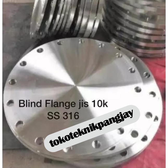 6” Blind Flange /Buta Jis 10k SS316 6 inch 10 K Stainless 316 DN 150