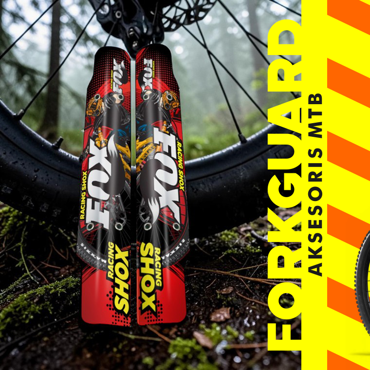 ForkGuard MTB Universal 27.5 Pelindung Shock Sepeda Gunung Fox