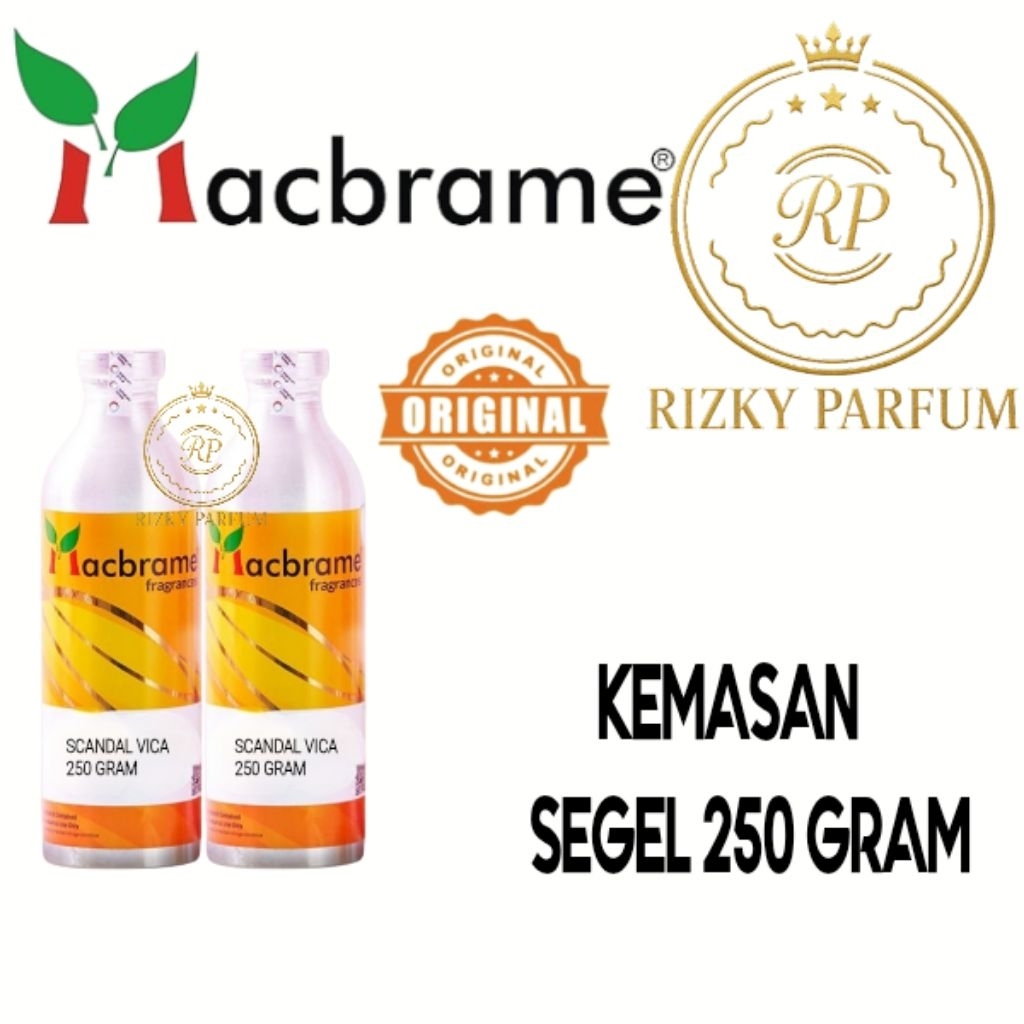 SCANDAL VICA PRODUCT MACBRAME SEGEL 250 GRAM
