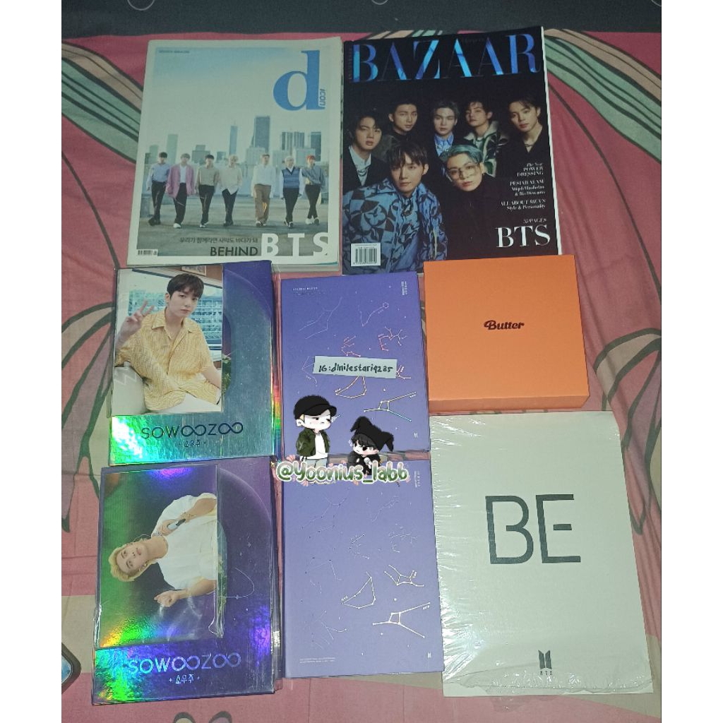 BTS ALBUM DVD ONLY sowoozo butter lys dicon be bazaar 2cool4skool