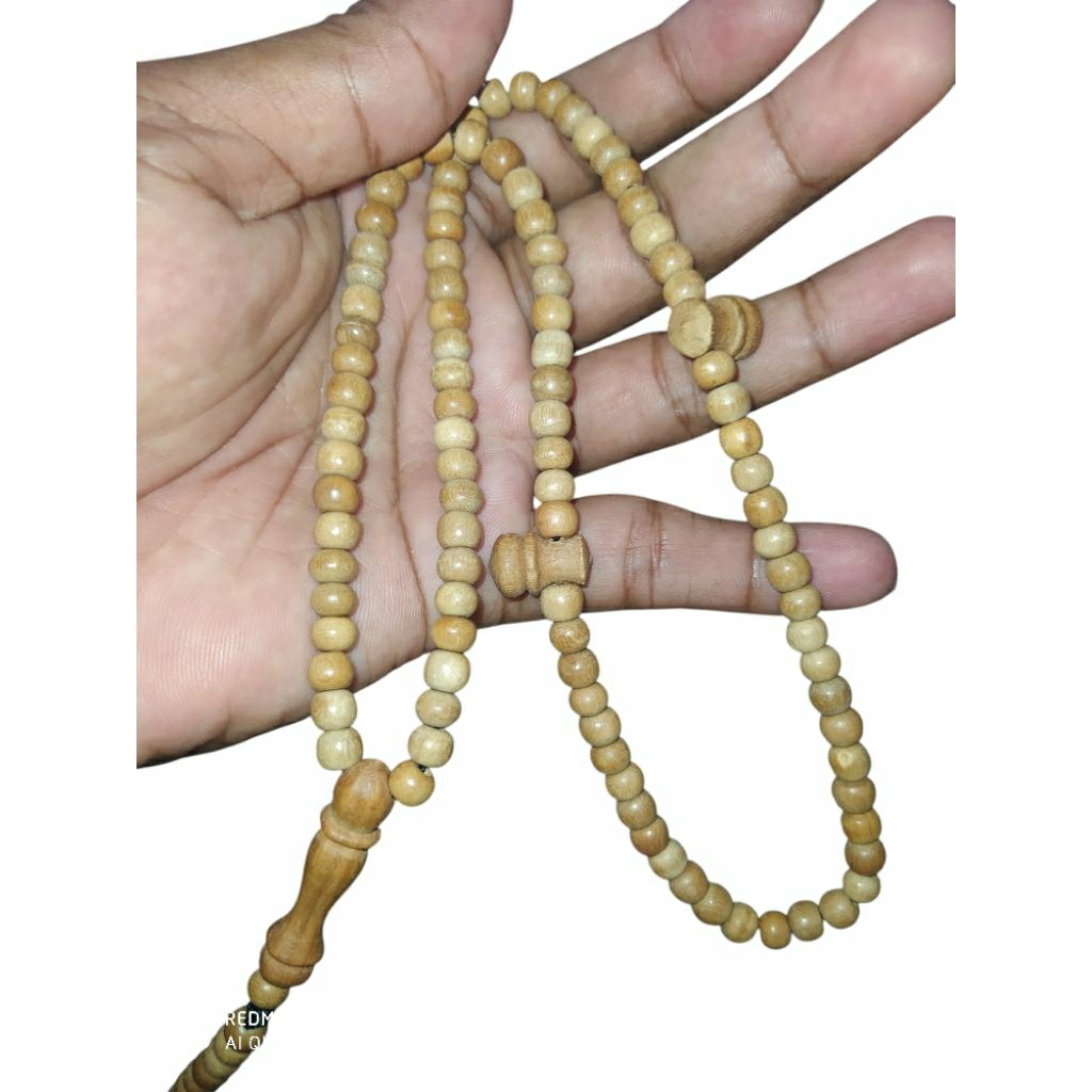 Tasbih Kayu Bidara Asli 99 Butir 6MM