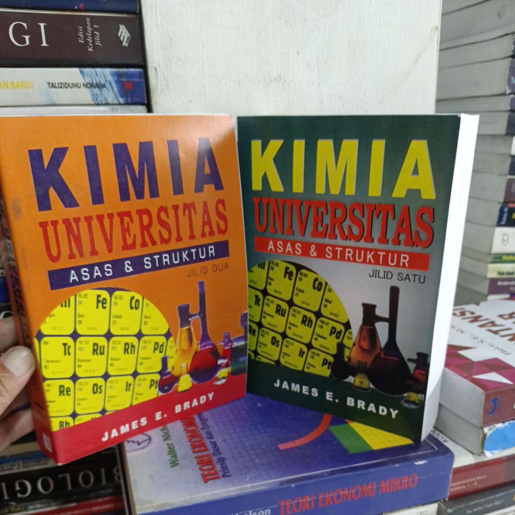 KIMIA UNIVERSITAS ASAS & STRUKTUR JILID 1 DAN 2 BY JAMES BRADY