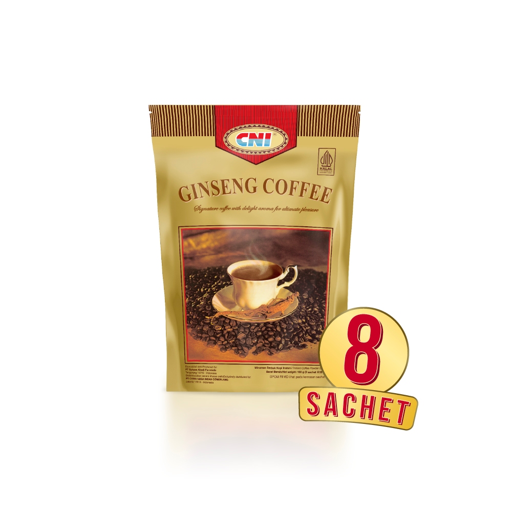 CNI Kopi Ginseng 8 Sachet