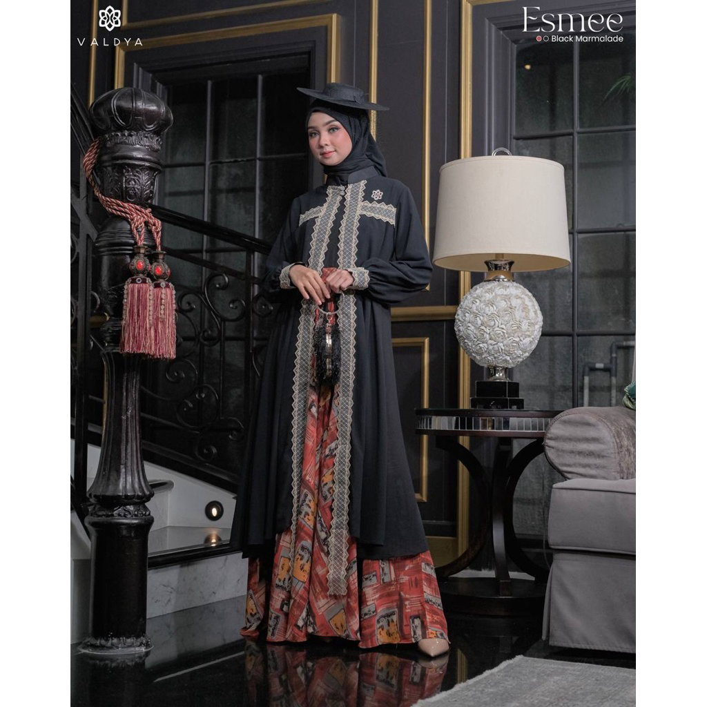 ESME DRESS - gamis kondangan - gamis lebaran