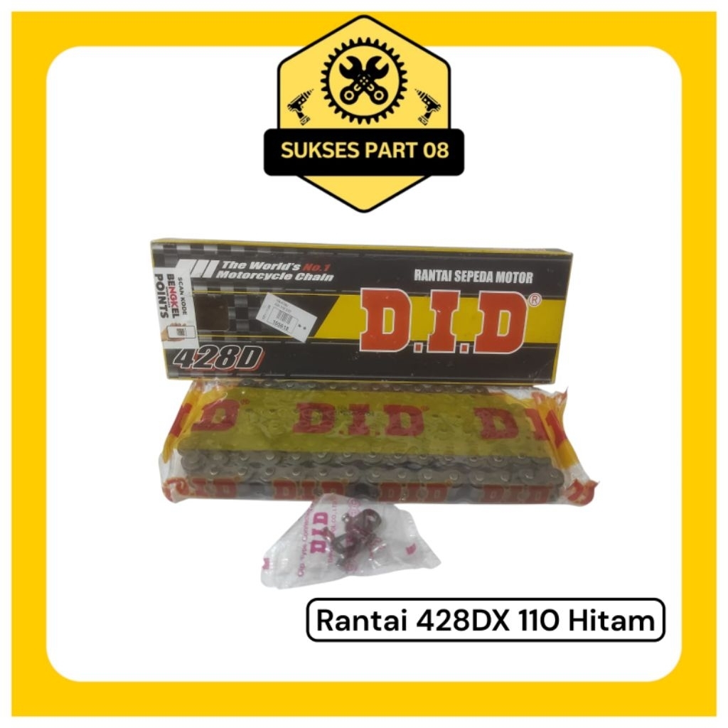 RANTAI 428DX-110 HITAM