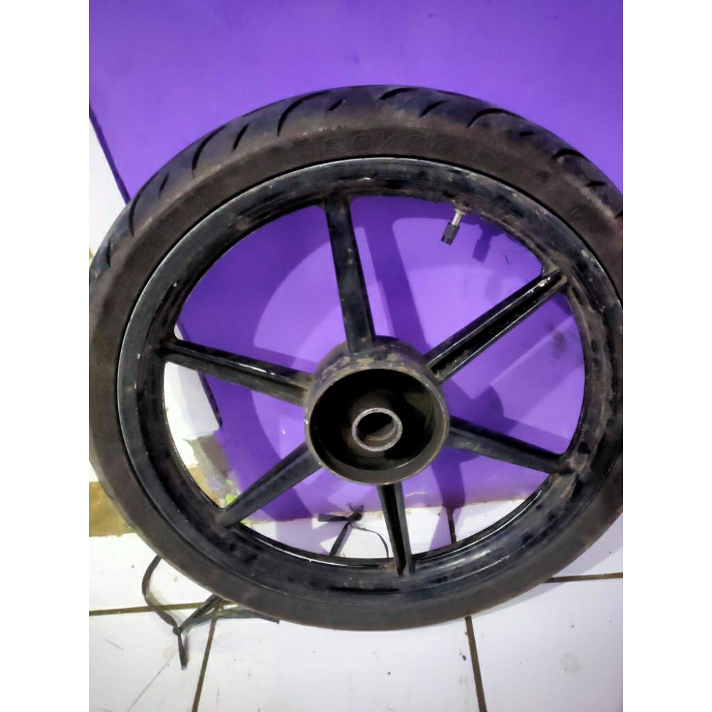 velg palang 6 set ban depan belakang astrea grand prima legenda supra