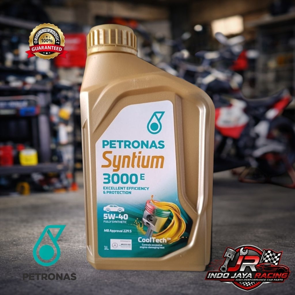 Petronas Syntium 3000E 5W-40 Full Synthetic 1 Liter – Oli Mesin Mobil Premium