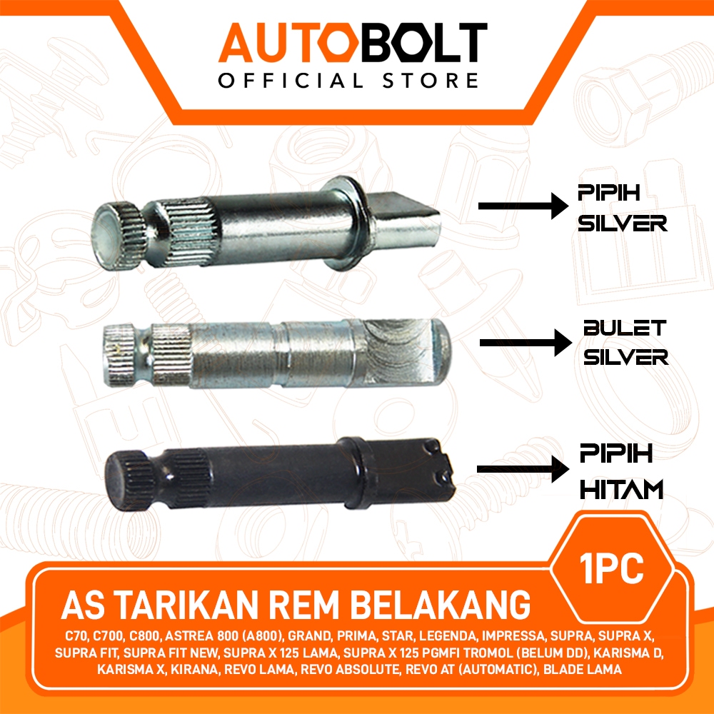 Autobolt As Tarikan Belakang C70 & C700 & C800 & Astrea 800 & Grand & Prima & Star & Legenda & Impre