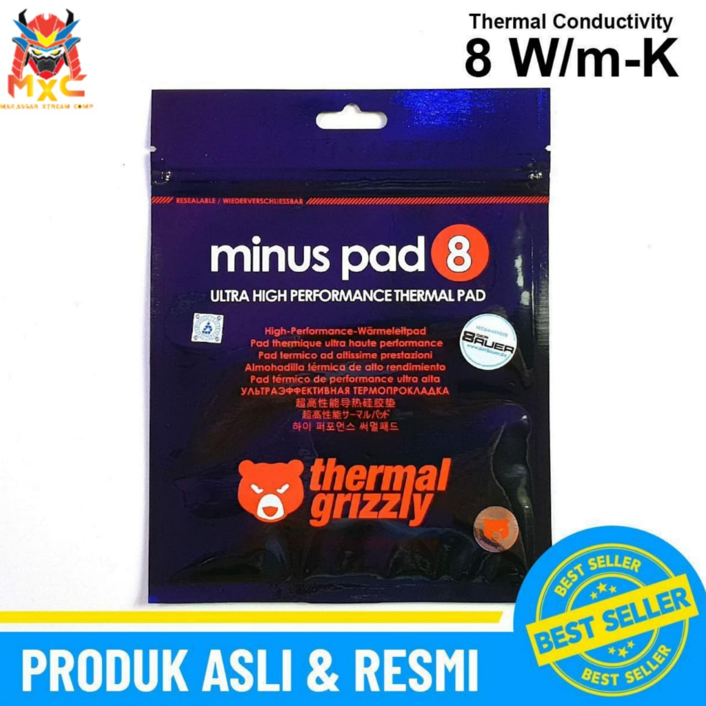 Thermal Grizzly Minus Pad 8 Ultra High Performance Thermal Pad