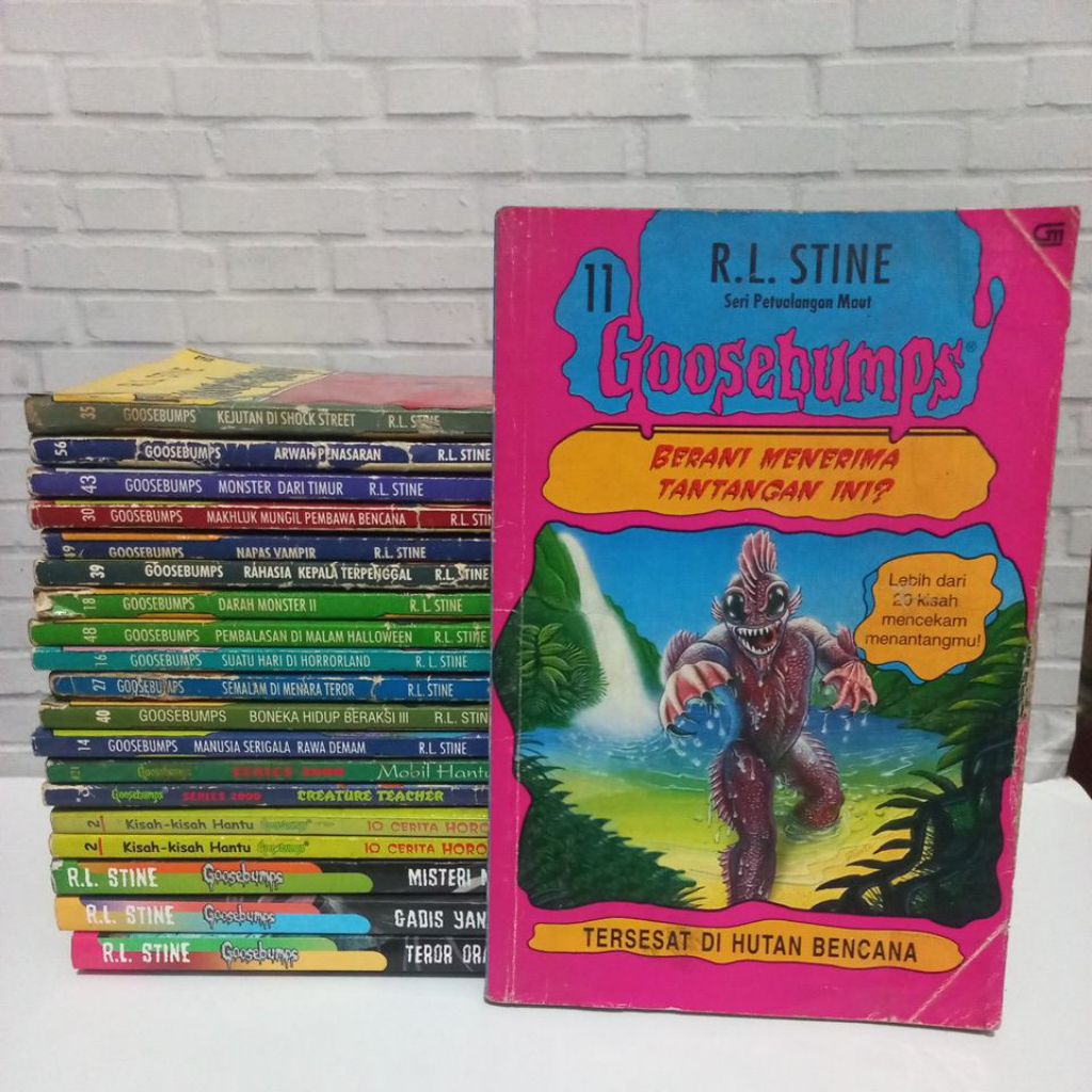 Goosebumps, Seri Petualangan Maut, Series 2000, R.L.Stine.