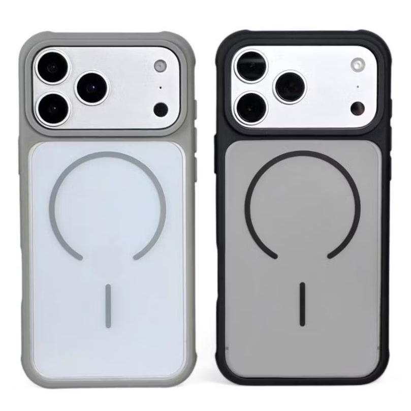 Luxury Matte Magsafe Case With Cooling Ventilasi IPHONE 15-IPHONE 17-IPHONE 17 PRO-IPHONE 17 PRO MAX