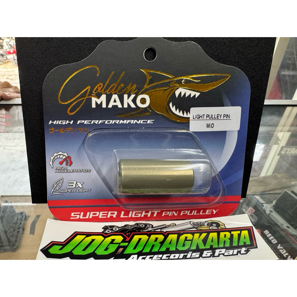 Bosh Bushing PIN Rumah Roller Pin Pulley Golden Mako Superlight YAMAHA MIO FINO NOUVO KARBU Original