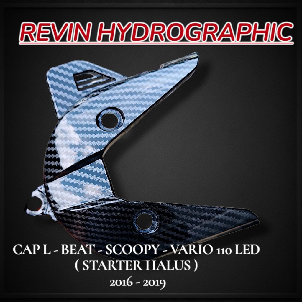 CAP L CVT BEAT - SCOOPY - VARIO 110 FI CARBON WTP SMOKE