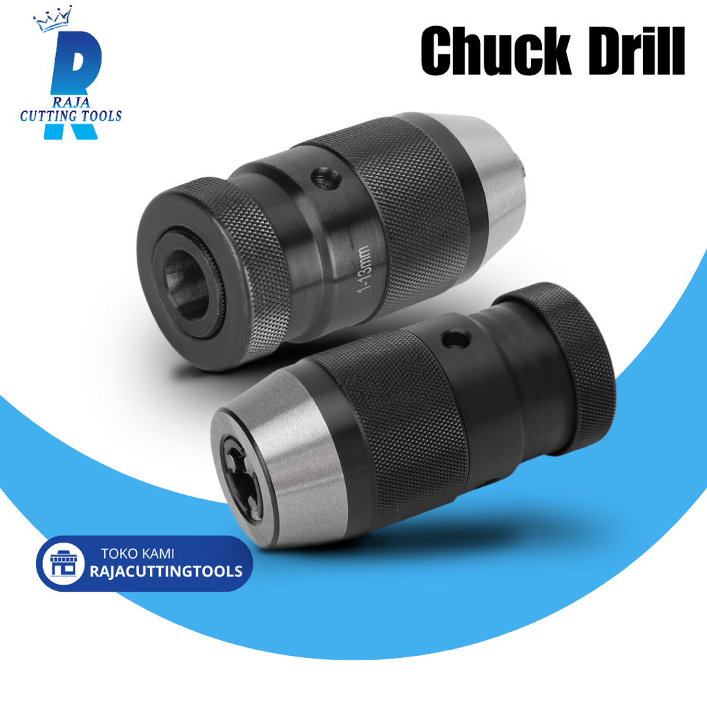 Chuck Keyless Drill Miling Tipe JT6 - Keyless Chuck Drill Milling JT6 13mm dan 16mm