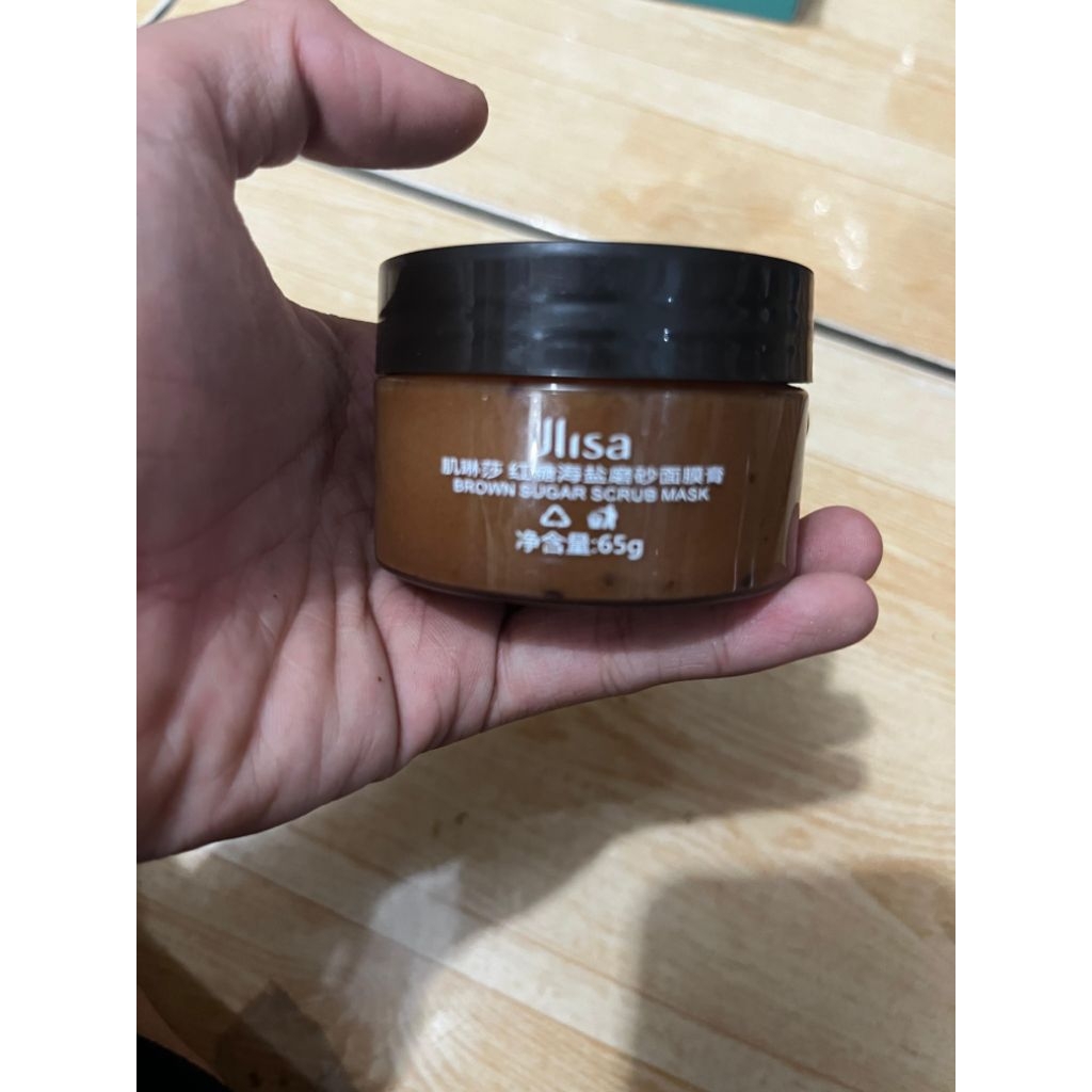 (New) Masker eksfoliasi Jlisa Brown Sugar Scrub Mask 65gr.