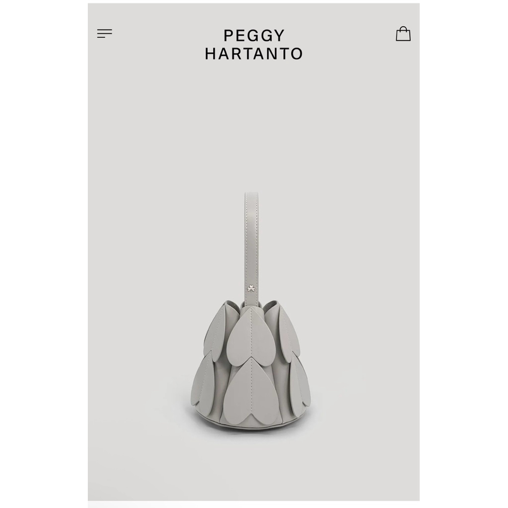 [ BACA DESKRIPSI ] Peggy Hartanto Locule Bag Stone