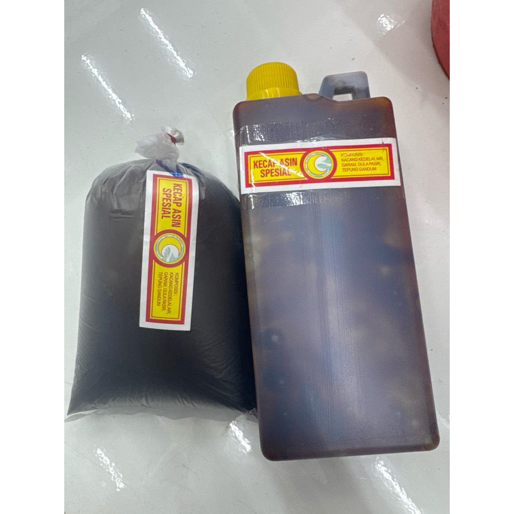 Kecap Asin Spesial Cap Bulan 1kg - Asli Palembang