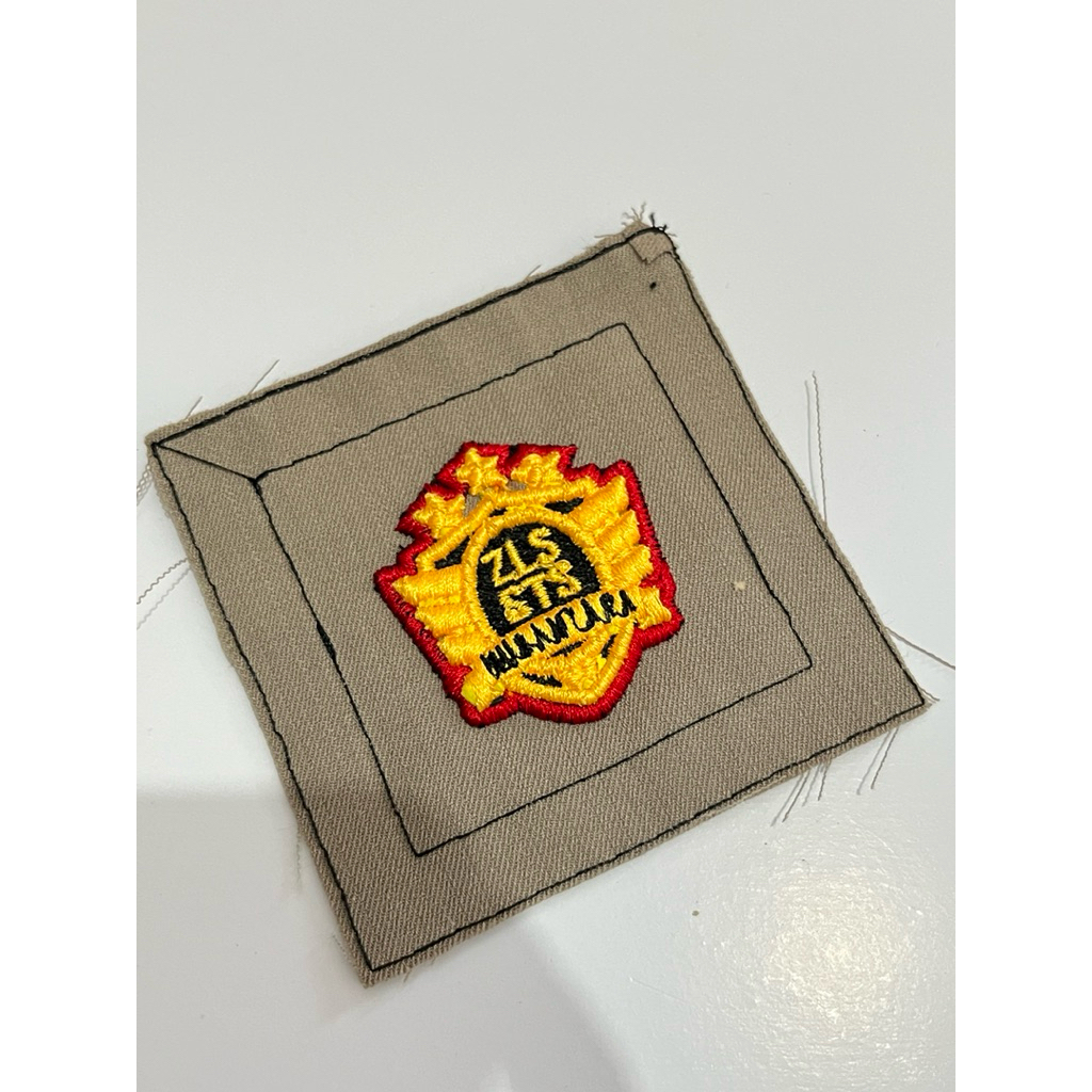 custom bordir pdl super timbul 3D pin zls sts nusantara