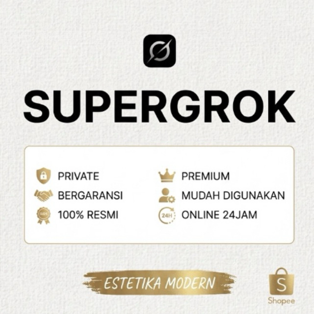 SuperGrok Grok AI 100% Garansi Private Semua Akses Pro Dan Premium Sepuasnya