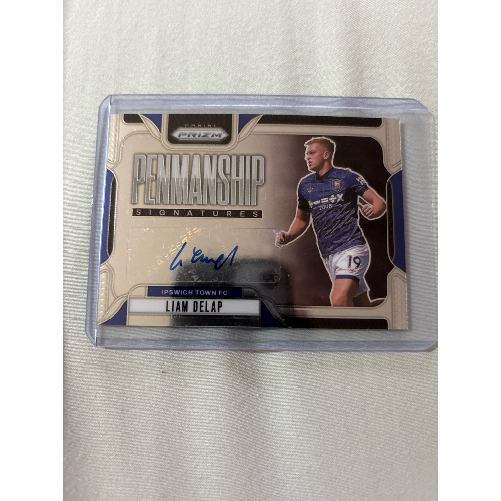 kartu panini prizm Liam delap Sign ipswich town