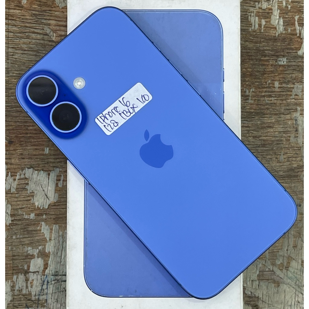 Hp Second iPhone 16 128GB IBOX Fullset Garansi
