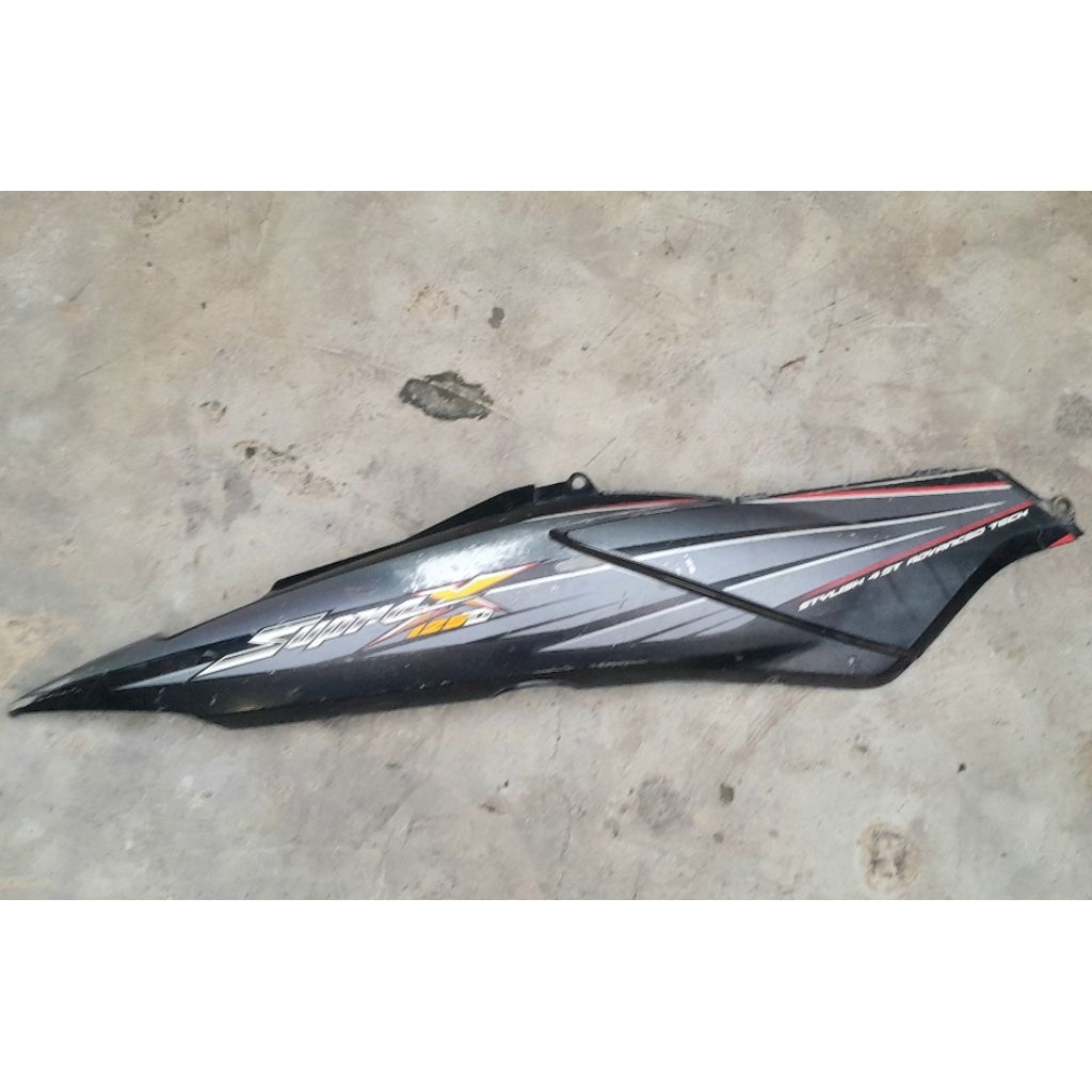 asli body kanan saja Supra x 125 karbu ori second