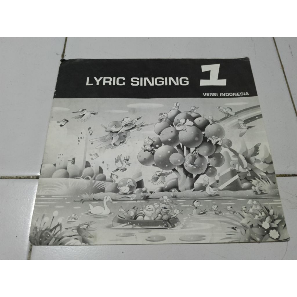 Buku Workbook Lyric Singing Yamaha JMC 1, 2, 4 dan JXC 1  dan 2