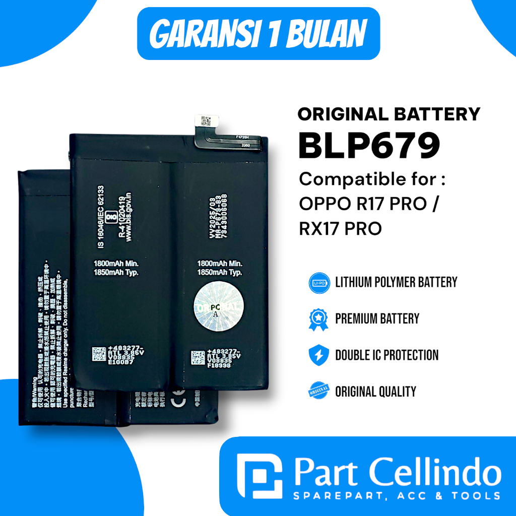 BATERAI BATRE OPPO BLP679 R17 PRO / RX17 PRO
