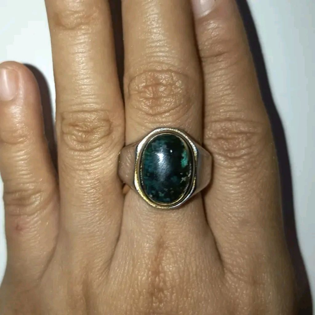 cincin akik bacan Doko palmea ori kristal