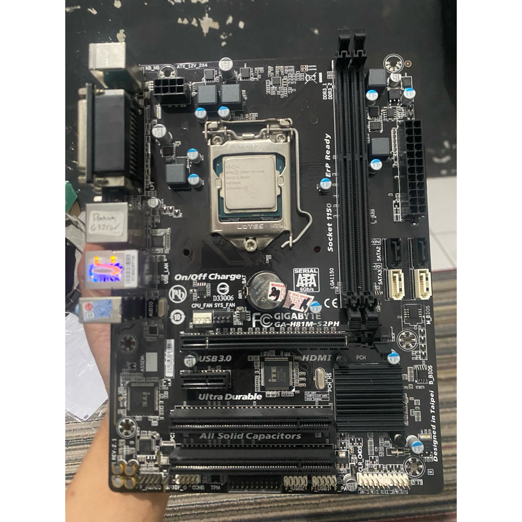 Paketan Motherboard + Processor